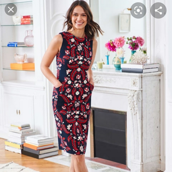 seam detail martha dress